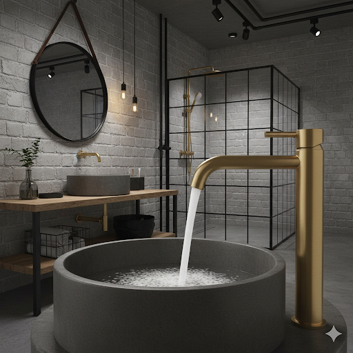 ก๊อกน้ำทองเหลือง