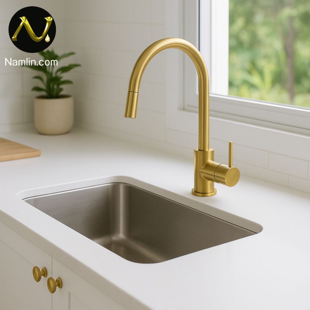 ก๊อกน้ำสีทอง